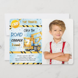 Redigerbar Födelsedagsfest Foto Inbjudningar