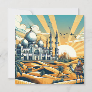 Redigerbar för Allah We Belong Julkort