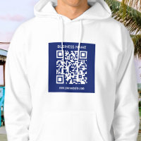 Redigerbar (genererad omedelbart) QR-kod | Blå flo