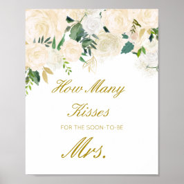 Redigerbar gissar hur många Kisses for Soon Mrs Si Poster