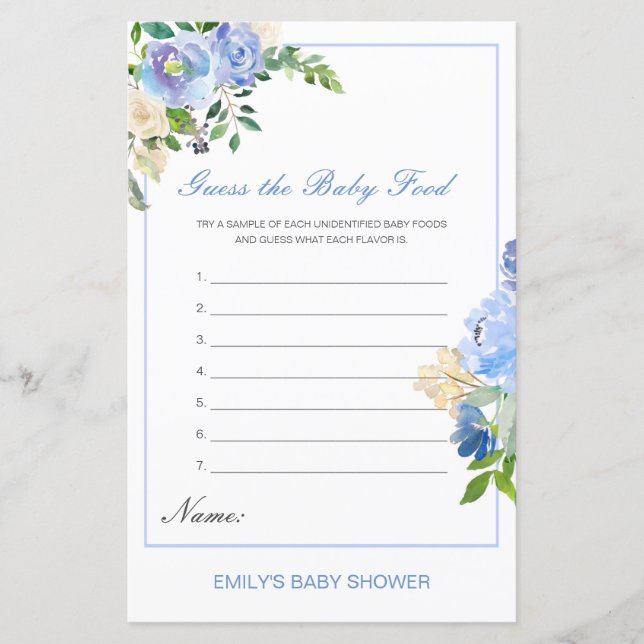 Redigerbar gissning på Baby-babybabyspelet (Framsida)