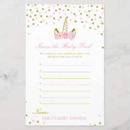 Redigerbar gissning på Baby-babybabyspelet