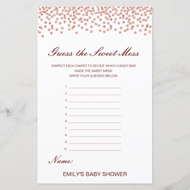 Redigerbar gissning , smutsig nedtoning (Framsida)