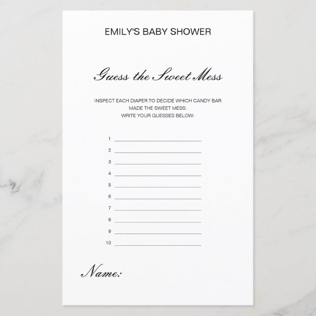 Redigerbar gissning , smutsig nedtoning (Framsida)