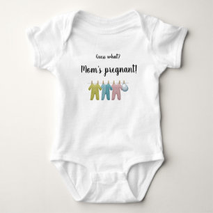 Redigerbar gissning vad Mamma Gravida annonsering T Shirt