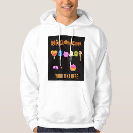 redigerbar halloween-godis hoodie
