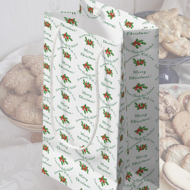 Redigerbar Helgdag Baking Gift White God jul (Skapare uppladdad)