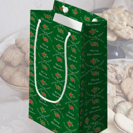 Redigerbar Helgdag Baking Grönt God jul