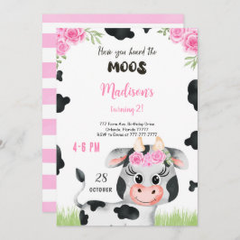 Redigerbar inbjudan till födelsedagar