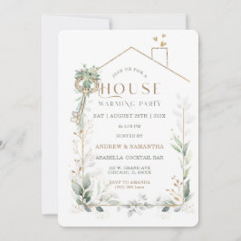 Redigerbar inflyttningsinbjudan inbjudningar