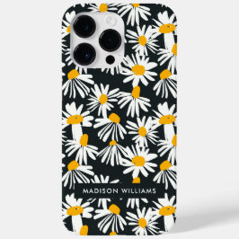 Redigerbar inskription Blommor Minimalistisk Case