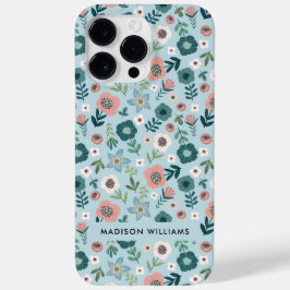 Redigerbar inskriptionsflödor minimalistisk Fodral