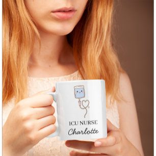 Redigerbar Intensivvårdssjuksköterska Present Söt  Kaffemugg