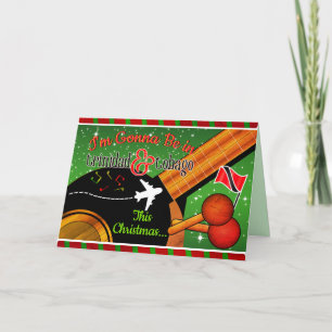 Redigerbar - Jag kommer att vara i Trinidad och To Kort