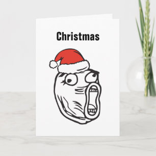 REDIGERBAR julMemes Fiska med drag i Le Me Fiska Helgkort