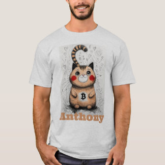 redigerbar kattkryptogåva t shirt