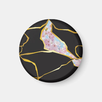 Redigerbar Kintsugi Design Magnet