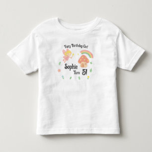Redigerbar Krita Stil – Älv Svamp Skog T Shirt