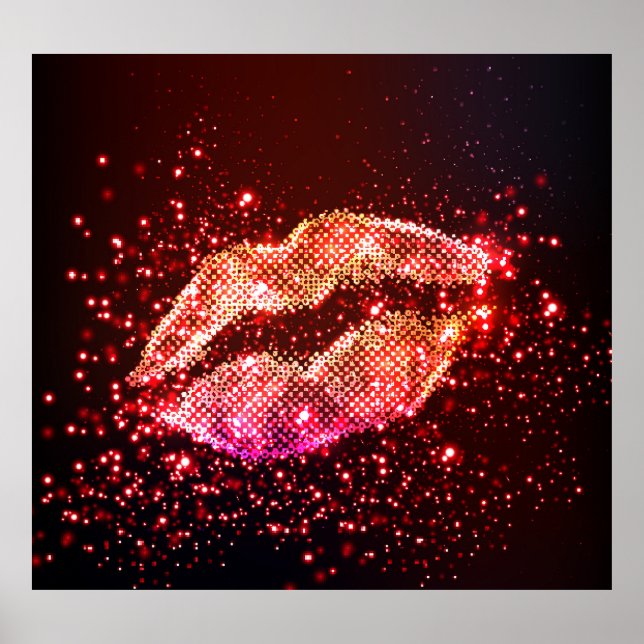 Redigerbar lippbild: Enkel grafisk design Poster (Framsidan)