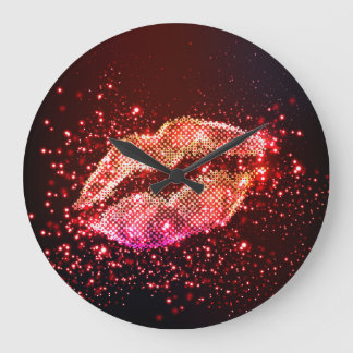 Redigerbar lippbild: Enkel grafisk design Stor Klocka