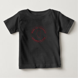 Redigerbar Made in Illinois Frimärke of Approval T-shirt