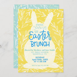 Redigerbar mall för inbjudan till Brunch-partiet i