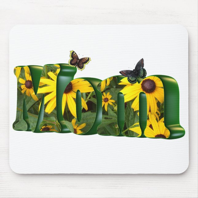 Redigerbar mamma Mousepad Musmatta (Framsidan)