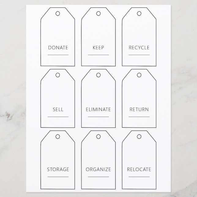 Redigerbar Märkre för hemavböjning (Framsida)