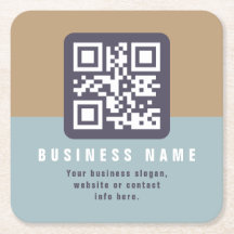 Redigerbar modern QR-kodmall | Muerat Färg