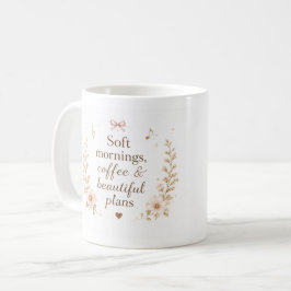 Redigerbar Mysig Morgenkopp för Piano Kaffemugg