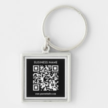 Redigerbar (omedelbart genererad) QR-kod | Svart