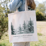 Redigerbar ordalydelse Forest Bachelorette Tygkasse<br><div class="desc">Om du klickar på "Anpassa den här mallen" kan du anpassa ytterligare. Du kan ändra utandningen färg. Du kan ändra teckensnittet storlekt, teckensnitt färg med mera! Se till att checka ut 1 000-matchande artiklar i vår butik. välkomstpåse, välkomstpåse i bröllop, gästpåse i hotell, brud och groom, Destinationsbröllop, brud och groom,...</div>