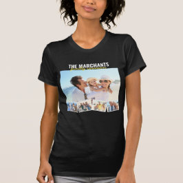 Redigerbar Personlig för Family Photo Collation T Shirt