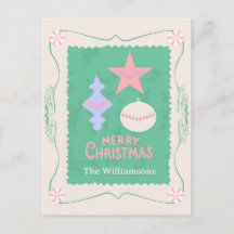 Redigerbar Personlig Godis Jul Ornament