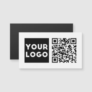 Redigerbar QR-kod och din Logotyp eller image för