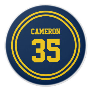 Redigerbar Rand och Färg Sporty i bakgrunden Knopp