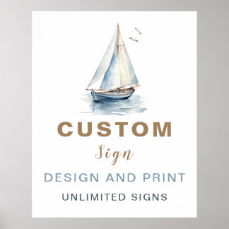 Redigerbar skylt för sjöbåtens Anpassningsbar - bl