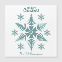 Redigerbar Snöflinga Jul/Helgdag