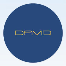 Redigerbar Snyggt | Guld och marinblått