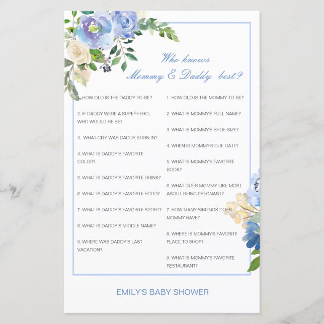 Redigerbar som känner Mamma och pappa Best (Framsida)