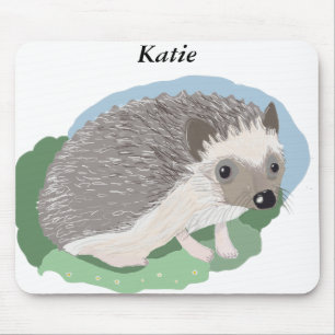redigerbar söt baby Hedgehog Musmatta
