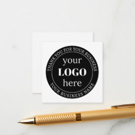 Redigerbar text och Logotyp eller annan design Tilläggskort