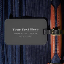 Redigerbar textmall för återmodern text | Mörk Grå