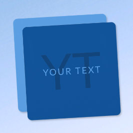 Redigerbar textmall för Monogrammed Namn etc. Anteckningskort