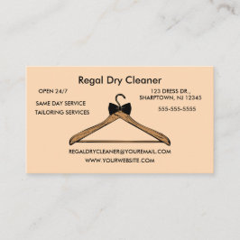 Redigerbar torr Städning Visitkort