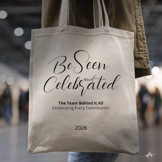 Redigerbar Tote Bag för Erkännande Tygkasse