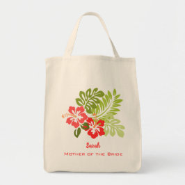 Redigerbar Tropical Hibiscus Tygkasse