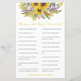 Redigerbar Vem Känner Brud och Brudgum Bäst Kort