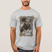 Redigerbar Vintage Födelsedags T-Shirt Design