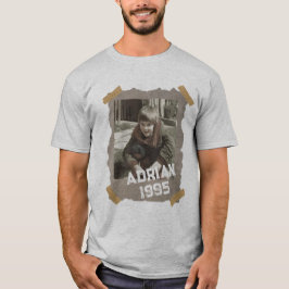 Redigerbar Vintage Födelsedags T-Shirt Design